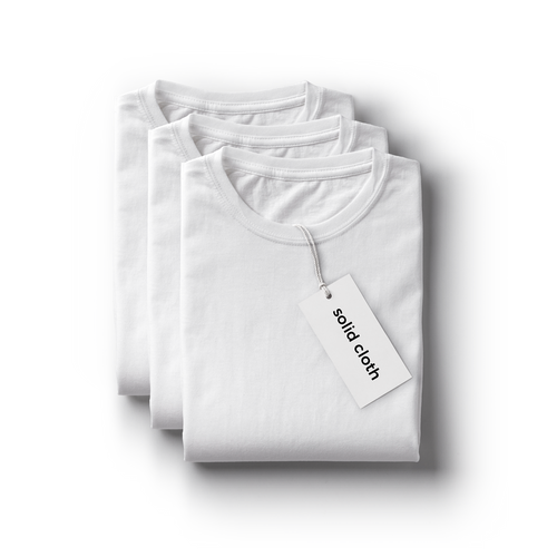 Ultra Milk - white t shirt 3 pack